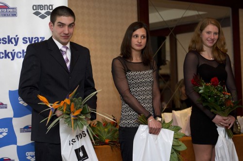 Nejlepší dálkoplavci sezony 2013 - Jan Pošmourný, Silvie Rybářová, Lenka Štěrbová pr2013_0