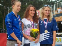 Michaela Ulipová (Slávia VŠ Plzeň), Alena Benešová (USK Praha), Petra Šťastná (KPSP Kometa Brno) MCR Bolevak stdorky 2015